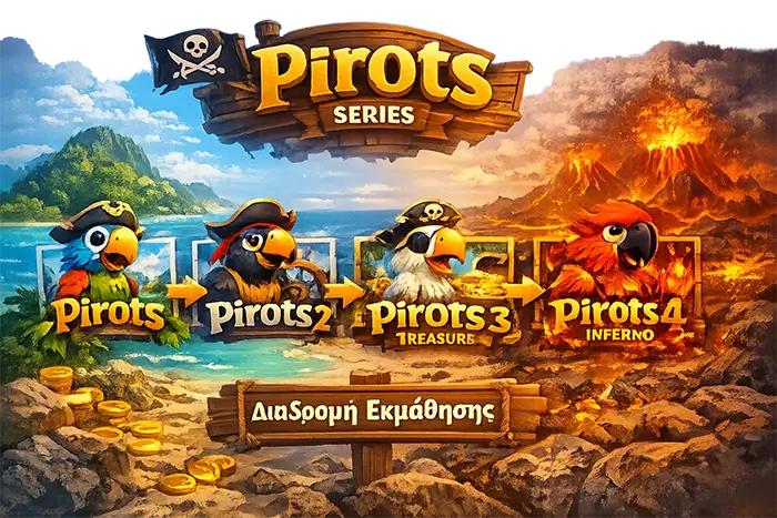 Διαδρομή εκμάθησης της σειράς Pirots από τις απλούστερες στις πιο σύνθετες εκδόσεις