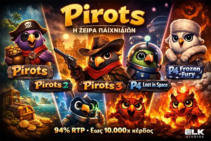 Σύνοψη της σειράς Pirots 2026 με τις βασικές εκδόσεις και τα τεχνικά χαρακτηριστικά τους