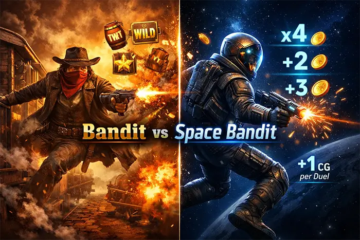 Σύγκριση του Pirots 4 Lost in Space με το Pirots 3 και αλλαγές στον Bandit και στα features