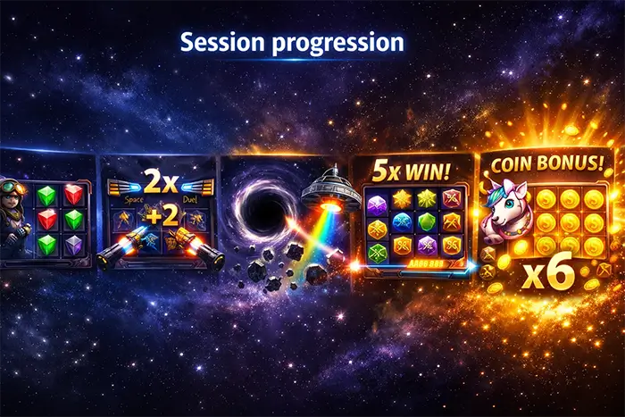 Παράδειγμα session και διαχείριση bankroll στο Pirots 4 Lost in Space